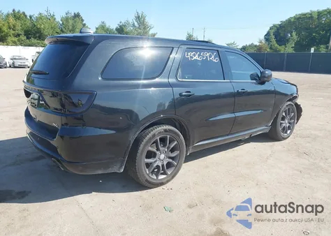 2016 Dodge Durango R/T z USA, uszkodzony, nr VIN 1C4SDJCT7GC481608